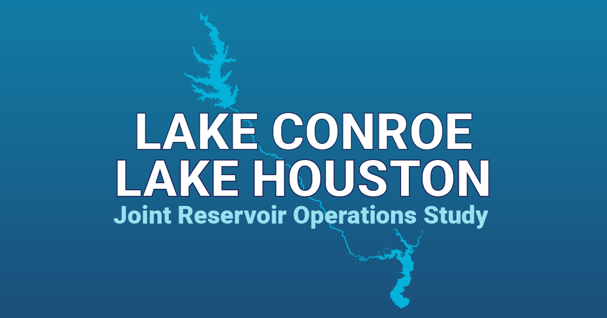 Lake Conroe-Lake Houston Joint Reservoir Operations Study